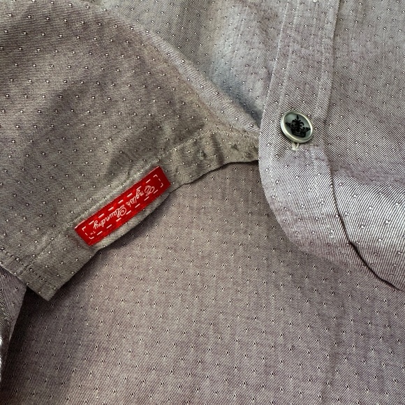 English‎ Laundry Men's Long Sleeve Dress Shirt Button Up Grayish-Purple Size XL - Picture 10 of 16